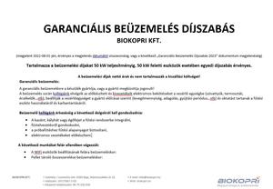 Garanciális beüzemelés